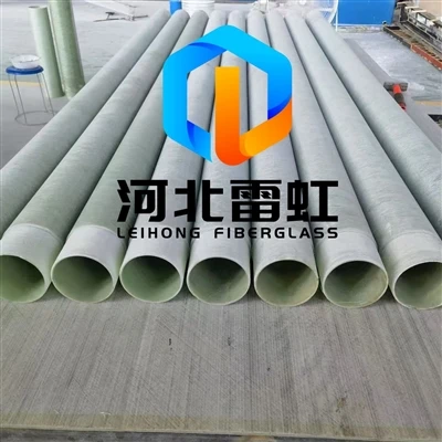 GRP Pipes From Hebei Leihong Support Global Wastewater And Odor Control Projects