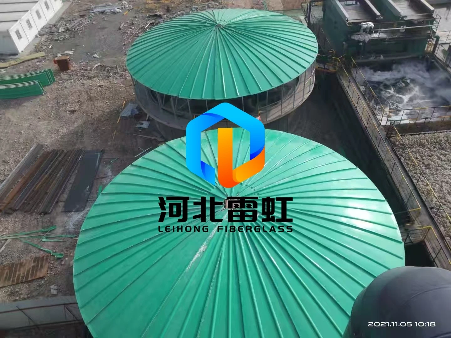 FRP WASTEWATER TANK COVER