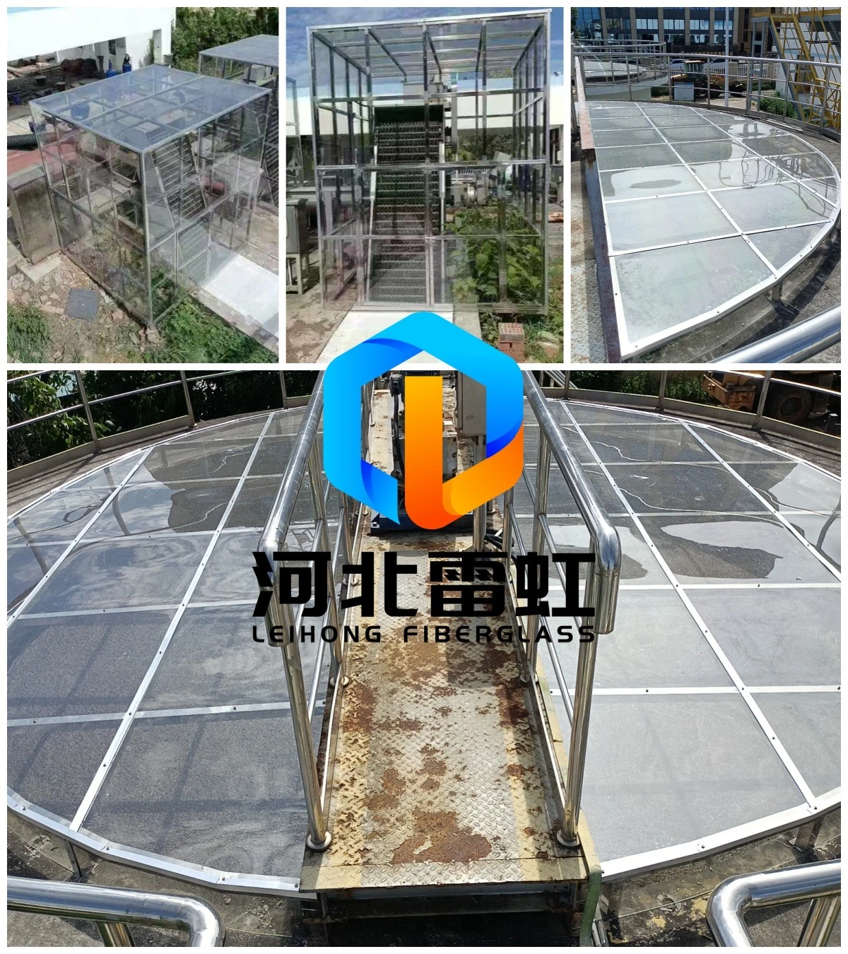 FRP Sunrooms for Bar Screens Successfully Installed at Wastewater Treatment Plant