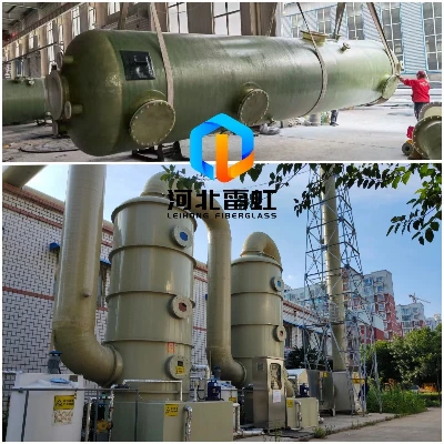 FRP Scrubber Towers and Spray Towers FRP Scrubber Towers and Spray Towers