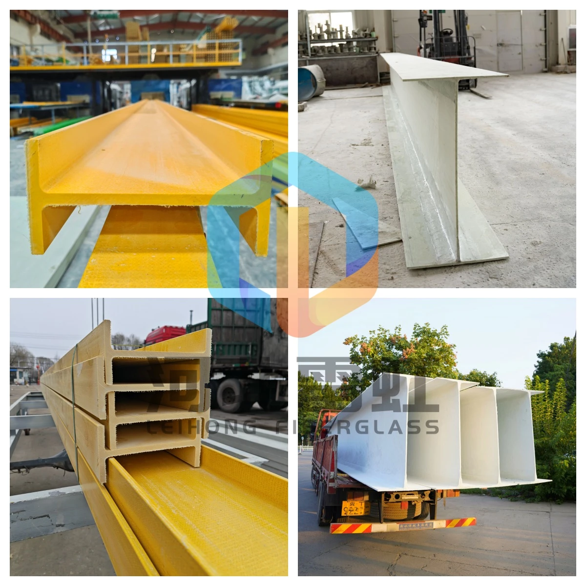 Fiberglass Pultruded I-Profile