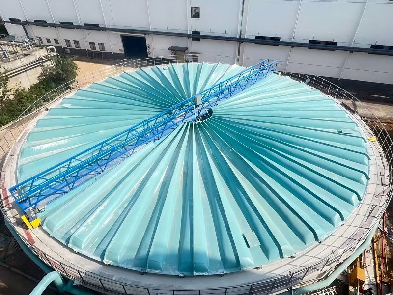 Rotating GRP Covers