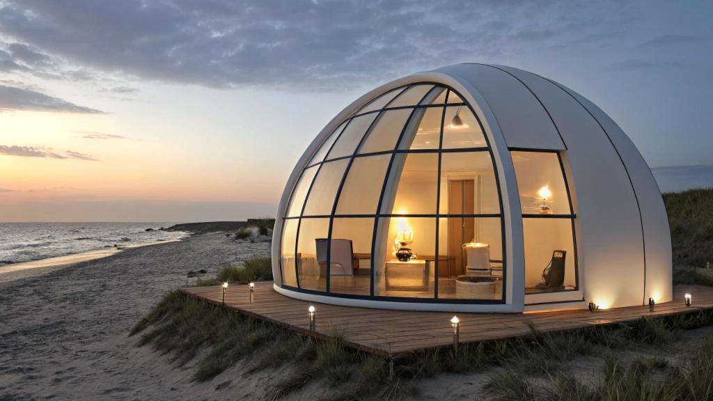 Fiberglass house